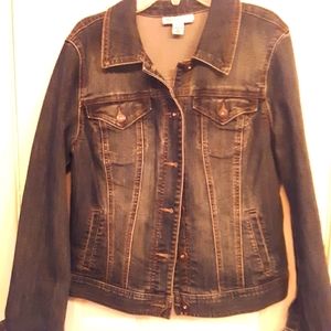 Womens blue jean jacket